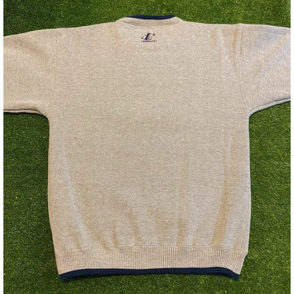 Michigan Wolverines sweatshirt mens medium gray vintage logo athletic 1990s 39 - Picture 7 of 12